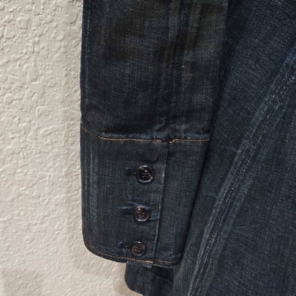 Ralph Jeans Women's Dark Blue Denim Jacket Size Small. - Picture 4 of 5